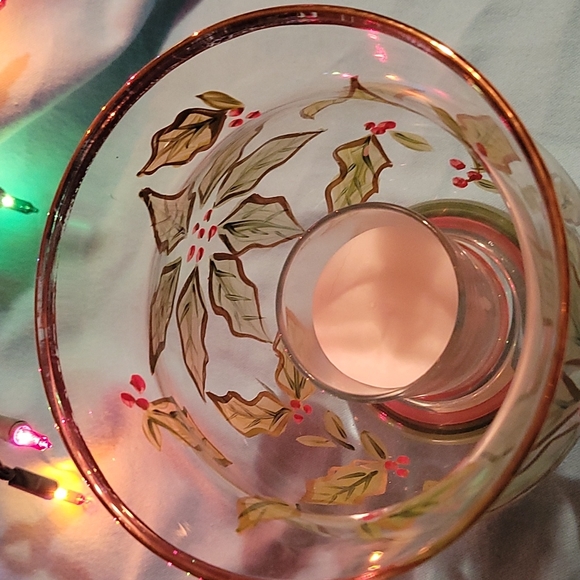 Vintage Celebrations Holly Belly Votive - Picture 4 of 7